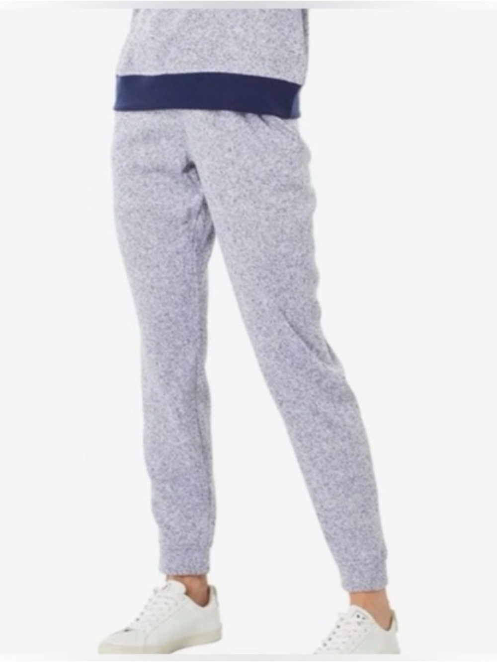 L.L. Bean Heathered Jogger Sweatpants Size M Drawstring